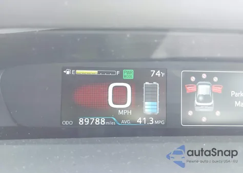 2019 Toyota Prius Xle z USA, uszkodzony, nr VIN JTDL9RFUXK3004351